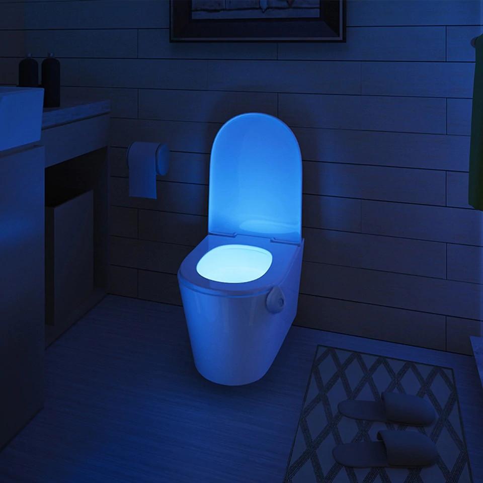 Lampe LED pour la cuvette des toilettes avec capteur de mouvement – Image 3