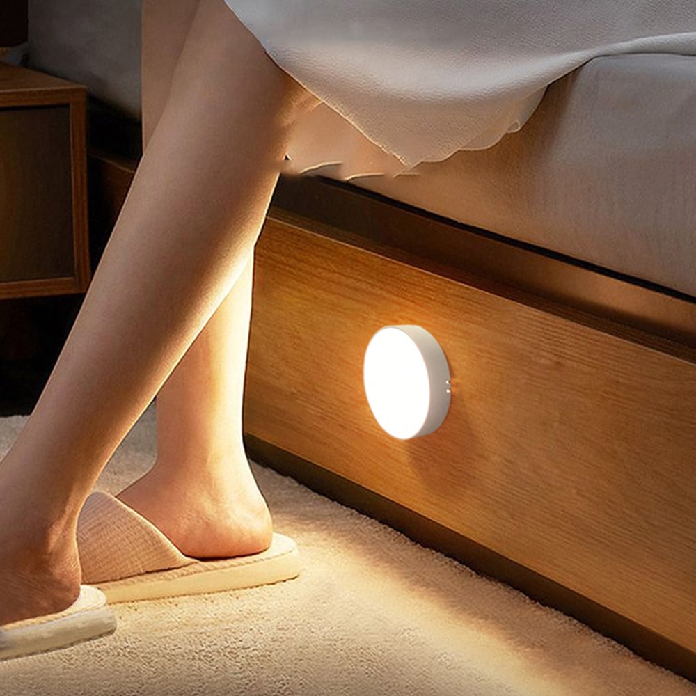 Veilleuse LED confort des yeux avec capteur de batterie rechargeable USB – Image 3
